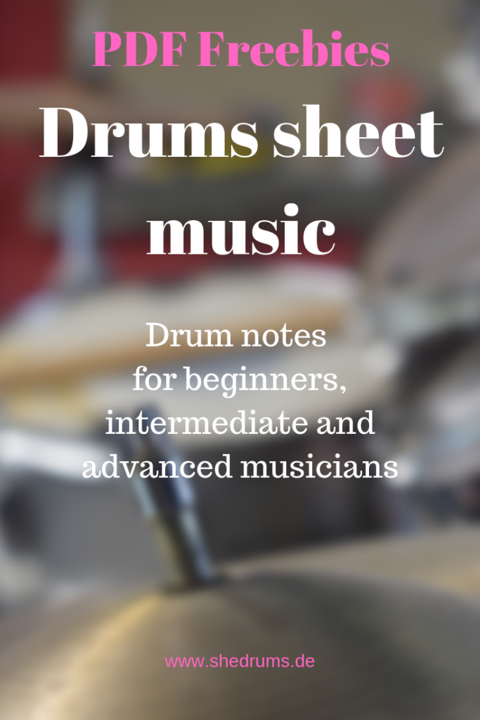 drums sheet music pdf