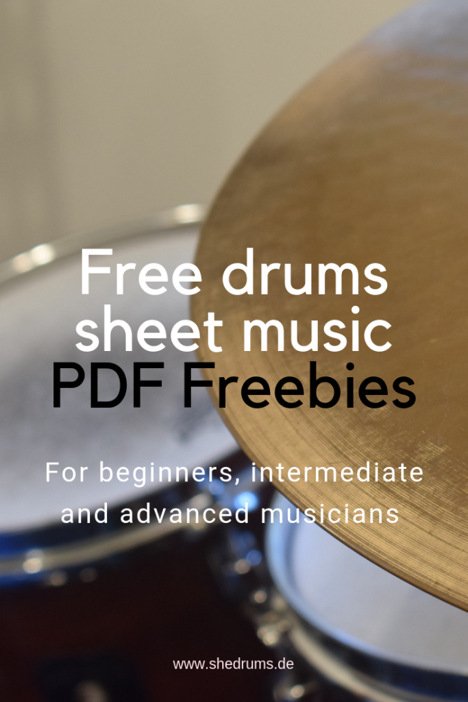 drum notes free PDF