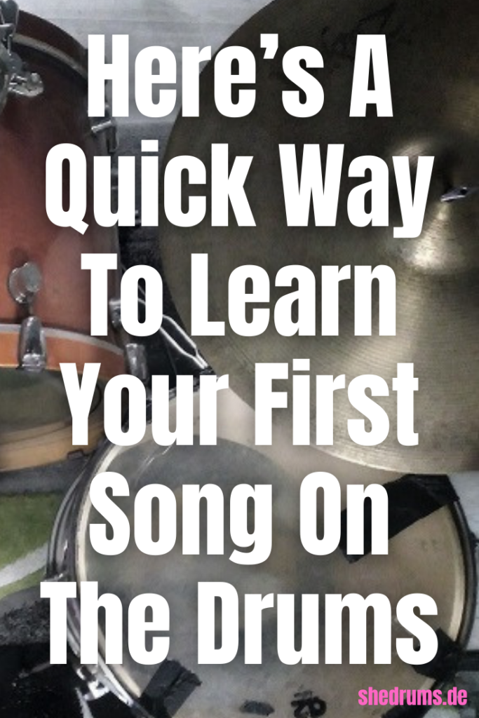 learn first song on the drums