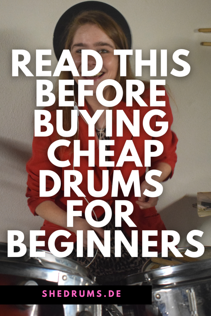 Tips buying cheap drums for beginners