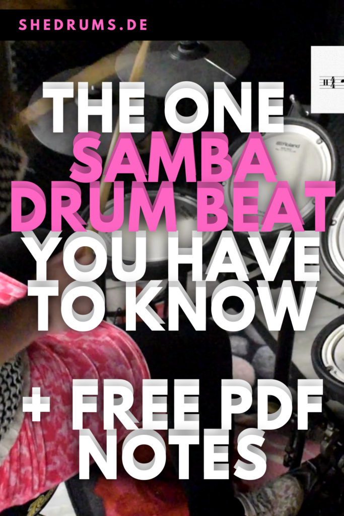 Samba Drum Beat 16th notes