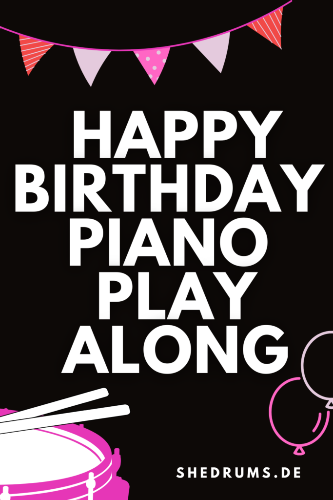 Happy Birthday play back piano