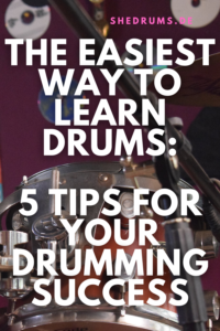 Learn drums beginner tips