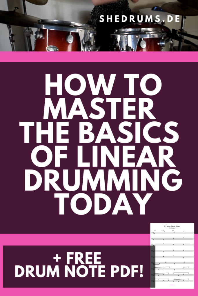 Linear drumming for beginners