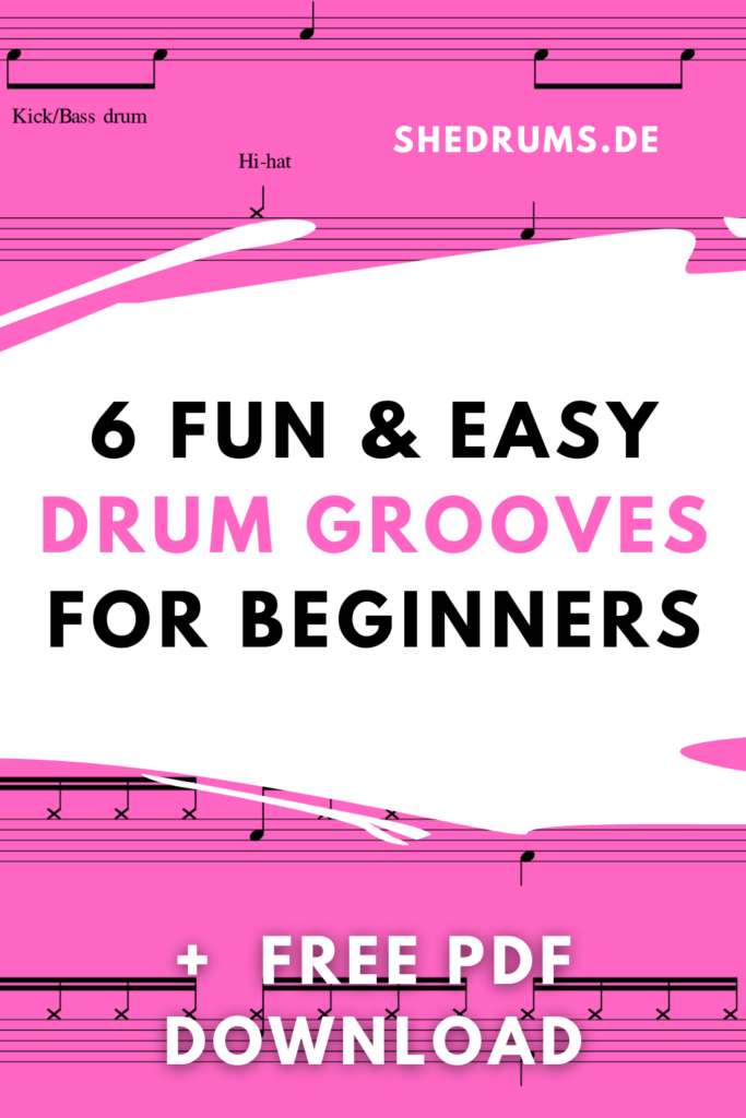 Easy drum grooves for beginners