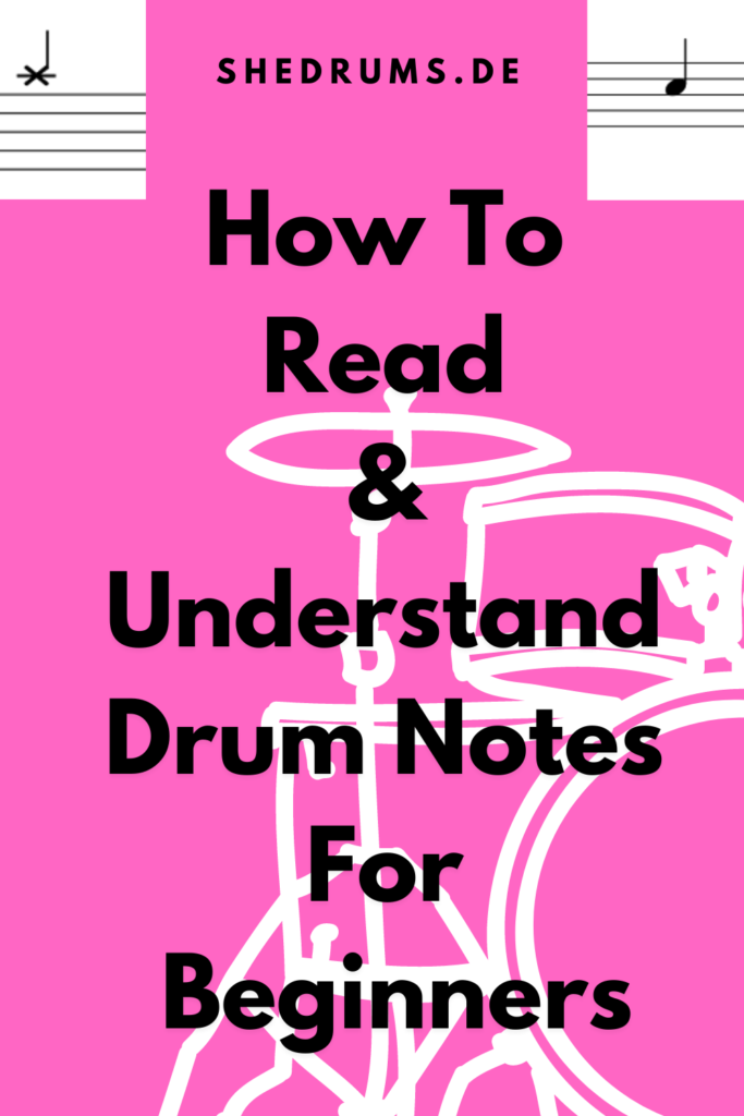 Drum notes explained beginners guide