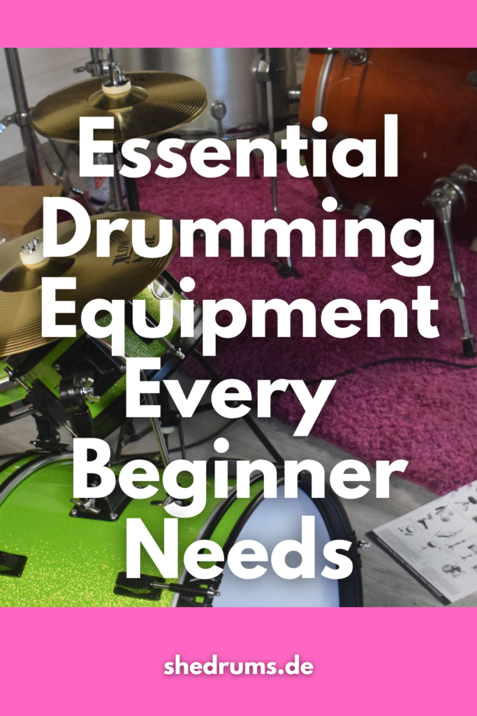 Drumming equipment recommendations for beginners