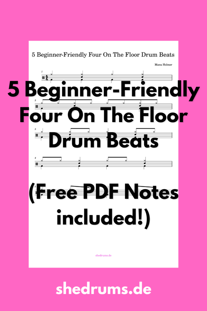 Drum Notes for beginners free PDF 