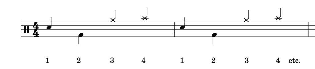 Counting drum notes tips