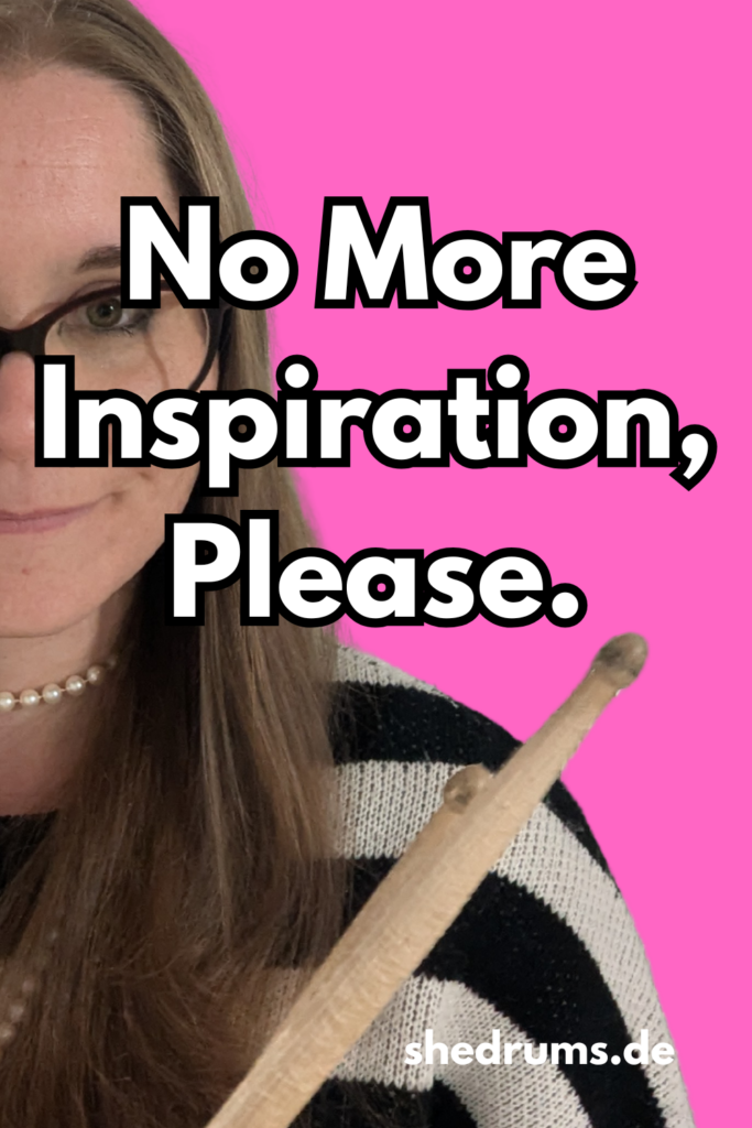 drumming inspiration vs internal motivation